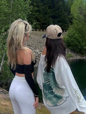 Boys Lie White Long Sleeve Graphic Thermal Top with Green Print